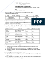 UNIT - I (SI Units and Statics) : Part - A & B