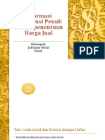 Informasi Akuntansi Penuh Dalam Penentuan Harga Jual: Kelompok Jefrianto Okval Faisal