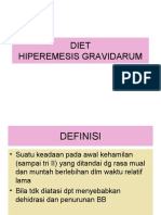 Diet Hiperemesis Gravidarum