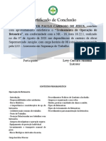 Certificado Betoneira