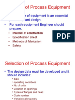 02 Selection of Process Equipment