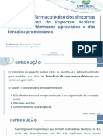 Tratamento Farmacológico Dos Sintomas Do Transtorno Do Espectro Autista Estudo Dos Fármacos Aprovados e Das Terapias Promissoras