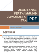 Akuntansi Pertanggungjawaban & Transfer Pricing