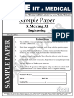 Pace Sample Test Paper