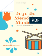 Jogo Da Memória Musical - Teoria Da Música