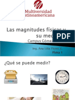 b86610 Fisica 1 Presentacion 3 Magnitudes