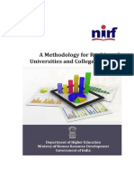 Ranking Framework for Universities and Colleges