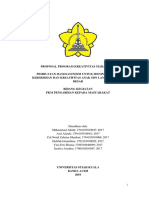 Proposal PKM-M Bismillah