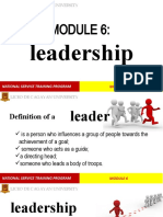 Module 6 Leadership 1