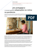 Coordenacao Pedagogica Mudancas e Adaptacoes Na Rotina Na Pandemiapdf