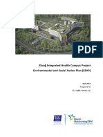 Elazığ Integrated Health Campus Project Environmental and Social Action Plan (ESAP)
