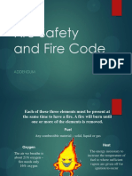 Addendum Fire Safety