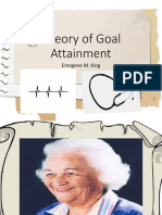 Imogene M. King - Theory of Goal Attainment