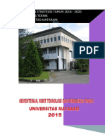 Renstra Fakultas Teknik 2016 2020