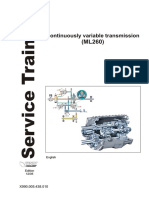 Service Training Manual Transmisión ML260 For JCB