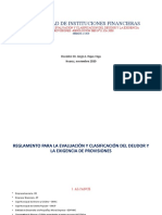 Evaluacion y Clasificacion Del Deudor y La Exigencia de Provisiones (1)