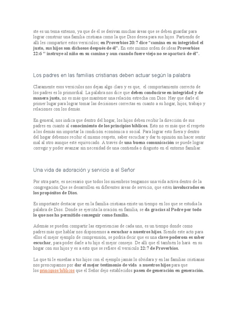 La Familia El Corazon De Dios PDF Dios Oraci n