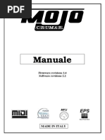 CRUMAR MOJO MANUALE ITALIANO rev 9