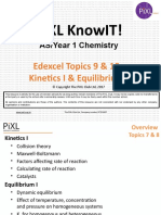Edexcel - Chemistry - Topics 9 & 10 - KnowIT - AS - A Level