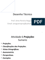 Desenho Técnico Projeções