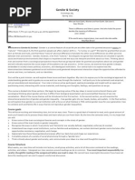 Download Gender  Society Syllabus SP11 by Idee Winfield SN54717037 doc pdf