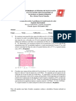 2da Oportunidad - Ev - 2 - Transferencia - Calor - Ago - Dic 2021 - Problemas