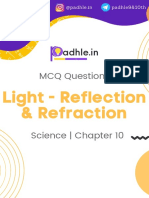 Chapter-10 Light - Reflection and Refraction MCQs