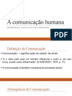 A Comunicação Humana