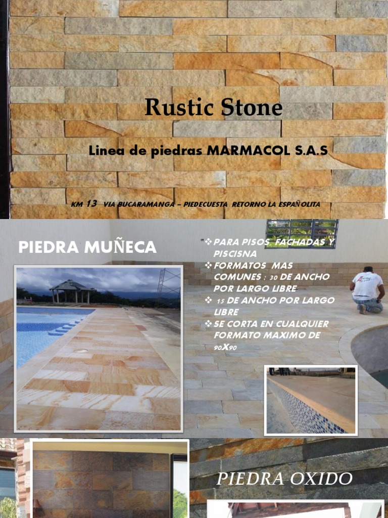 Rustic Stone CATALOGO PDF | PDF