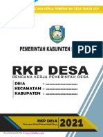 Contoh Dokumen RKP Desa 2021