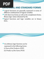 CANONICAL AND STANDARD FORMS by RK