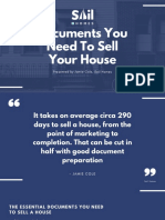 The Essential Guide: Documents You Need To Sell Your House