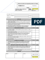 FT-SST-109 Formato Lista de Chequeo para Equipos de Soldadura y Oxicorte