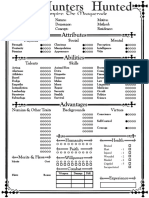 Attributes: Physical Social Mental