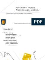 FEP - Módulo 13 - Análisis de Riesgo y Análisis de Sensibilidad