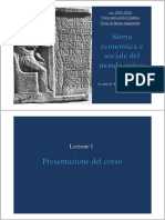 Alessandro Cristofori - Storia Economica e Sociale Del Mondo Antico