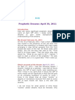 D-01 Prophetic Dream - April 30, 2011