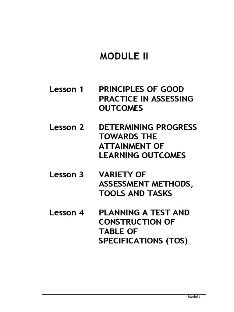 Aligning Instruction, Assessment, and Outcomes: A Guide to Constructive ...