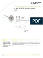 Model 6240M4/5/6X: High Temperature Gas Turbine Accelerometer
