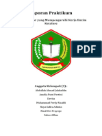 Laporan Praktikum (Enzim Katalase) - Kelompok 1