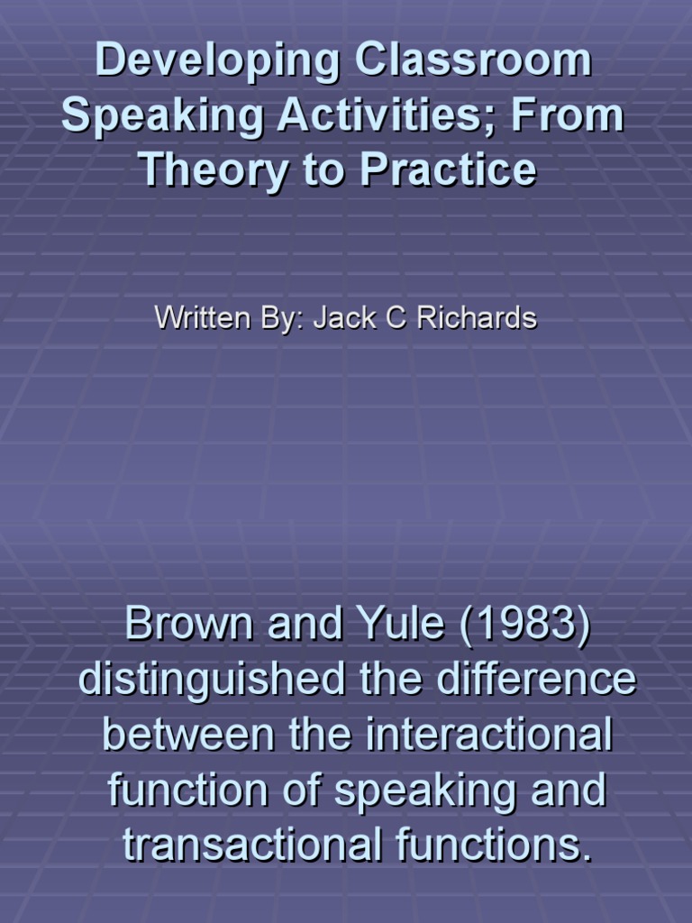 Theory To Practice Pdf _ (PDF) From Theory To Practice: Experiencing ...
