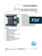 X-Nucleo-Ihm03A1: High Power Stepper Motor Driver Expansion Board Based On Powerstep01 For Stm32 Nucleo