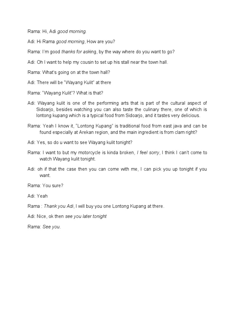 Script Untuk Stick Puppet | PDF | Home & Garden