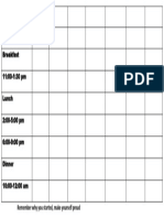 Time Table DR Praveen