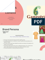 Brand Persona & Elements of "Gangotri