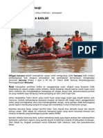 BPBD Grobogan - Mitigasi Bencana Banjir