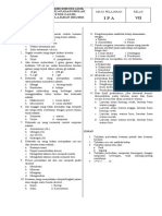 Soal Pas Ipa 7 2021