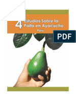 Cadena productiva de palta en Luricocha-Ayacucho: Estudio de cinco investigaciones