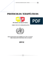 Protocolos Terapéuticos MSP-OPS/OMS Guía 2012