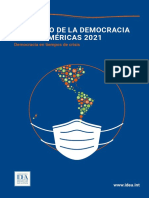 Estado de La Democracia en Las Americas 2021